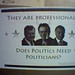 Does politics need politicians?
