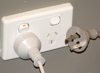 Australian power plug