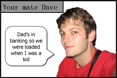 your mate dave on dad