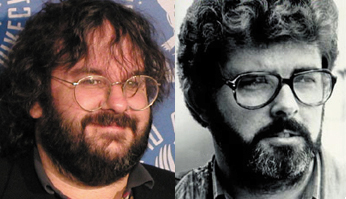 Peter Jackson and his dad