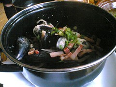 Coquotte - Mussels with Bacon at Chambar