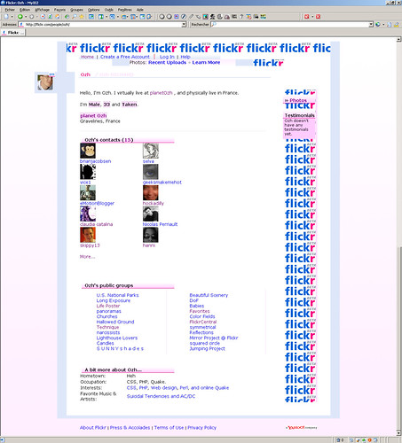 Cross Site Scripting with Flickr