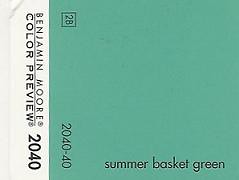 summer basket green