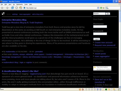 Screenshot of iaslash.org
