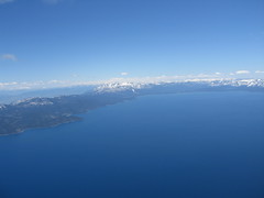 Eastern Lake Tahoe from 12,000 Feet