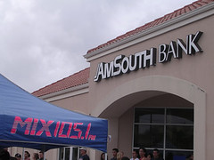 Mix 105.1 and AmSouth Bank